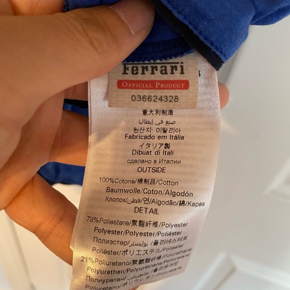 Blue Ferrari Prima Polo - Picture 4 of 4